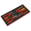 Premier Insulated Pliers Set with Tool Tray 4pc - VDE Approved