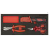 Premier Insulated Cutting Set with Tool Tray 3pc - VDE Approved