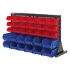 Bench Mounting Bin Storage System with 30 Bins