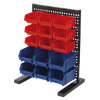 Bench Mounting Bin Storage System with 15 Bins