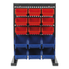 Bench Mounting Bin Storage System with 15 Bins