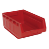 Plastic Storage Bin 310 x 500 x 190mm, Red - Pack of 6