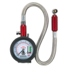 Tyre Pressure Gauge & Tyre Tread Depth Gauge with Flexible Hose 0-8bar(0-120psi)