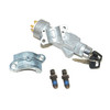 Direct Replacement Steering Ignition Switch Lock Kit for Defender, automotive ignition switch and lock set with keys, bolts, and mounting hardware.