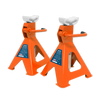 Ratchet Type Axle Stands (Pair) 2 Tonne Capacity per Stand - Orange
