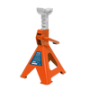 Ratchet Type Axle Stands (Pair) 2 Tonne Capacity per Stand - Orange