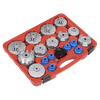 Oil Filter Cap Wrench Set 19pc