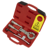 Diesel Engine Timing Tool Kit - for Alfa Romeo, Fiat, Lancia - 1.6D/1.9D/2.0D/2.4D - Belt Drive