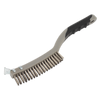 Wire Brush with Stainless Steel Fill & Scraper