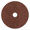 Worksafe® 100mm Fibre Backed Sanding Disc 24Grit - Pack of 25