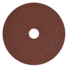 Worksafe® 100mm Fibre Backed Sanding Disc 40Grit - Pack of 25
