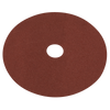 Worksafe® 100mm Fibre Backed Sanding Disc 60Grit - Pack of 25