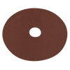 Worksafe® 125mm Fibre Backed Sanding Disc 120Grit - Pack of 25