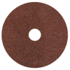 Worksafe® 125mm Fibre Backed Sanding Disc 24Grit - Pack of 25
