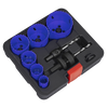 Electrician's Hole Saw Kit 9pc