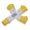 2P+E 3-Way Adaptor 110V