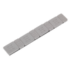 Plastic Coated Zinc Plated Adhesive Wheel Weight 5/10g Strip of 8 (4 x Each Weight) - Pack of 100