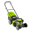 Dellonda Self-Propelled Petrol Lawnmower Grass Cutter with Height Adjustment & Grass Bag 144cc 18"/46cm 4-Stroke Engine
