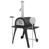Dellonda Outdoor Wood-Fired Pizza Oven & Smoker