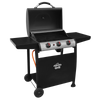 Dellonda 3 Burner Gas BBQ Grill with Piezo Ignition & Thermometer
