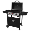Dellonda 3 Burner Gas BBQ Grill with Piezo Ignition & Thermometer