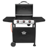 Dellonda 3 Burner Gas BBQ Grill with Piezo Ignition & Thermometer