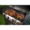 Dellonda 4 Burner Gas BBQ Grill with Piezo Ignition & Thermometer