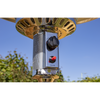Dellonda Outdoor Garden Gas Patio Heater 13kW Commercial & Domestic Use, Stainless Steel