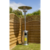 Dellonda Outdoor Garden Gas Patio Heater 13kW Commercial & Domestic Use, Stainless Steel