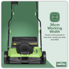 Dellonda 2-in-1 Electric Scarifier & Rake 1500W/230V