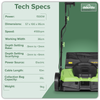 Dellonda 2-in-1 Electric Scarifier & Rake 1500W/230V
