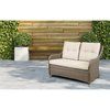 Dellonda Chester Rattan Wicker Outdoor 2-Seater Sofa