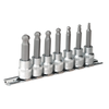 Premier Ball-End Hex Socket Bit Set 3/8"Sq Drive 7pc - AK621