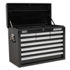 Superline PRO® Topchest 10 Drawer - Black - AP33109B