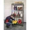 Heavy-Duty Racking Unit with 4 Mesh Shelves 640kg Capacity Per Level - AP6372
