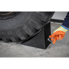 Heavy-Duty Rubber Wheel Chock - Single - CWC01