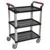 Composite Workshop Trolley 3-Level/3 Wall - CX309