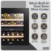 Baridi 36 Bottle Wine Fridge & Cooler 60cm - DH117