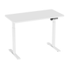 Dellonda Single Motor Ultra-Quiet Adjustable-Height Electric Sit/Stand Desk - White Desktop - DH56