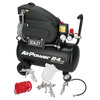 24L Direct Drive Air Compressor 2hp with 4pc Air Accessory Kit - SAC2420APK