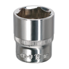 Premier Fully Polished Socket 3/8"Sq Drive 19mm - SP3819