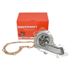 Quinton Hazell XS Water Pump OE Quality for Discovery 1 300TDi, automotive water pump with gasket, packaged in orange box.