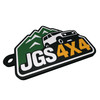 JGS4x4 Branded 3D Printed Keyring