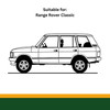 Suitable for Range Rover Classic