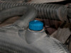 Land Rover Defender Td5 Top Coolant Hose Bleed Screw Blue Aluminium - PYP10008BLUE