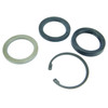 Direct Replacement Steering Box Output Shaft Seal Kit for Discovery 2, image showing a set of seals and rings for steering box repair.