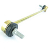 Direct Replacement Anti Roll Bar Link Rod Front for Range Rover L322, automotive suspension component with metal rod, rubber bushings, and threaded end for vehicle stability.
