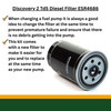 Direct Replacement In Tank Fuel Pump Sender & Diesel Filter for Discovery 2 Td5, automotive fuel pump and filter assembly for Land Rover Discovery 2 Td5.