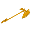 Britpart 4x4 High Lift Farm Jack Ground Anchor, yellow ground anchor for heavy-duty off-road and farm use.