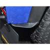 Britpart Dirt D-fenders, REAR of REAR Wheel with Textured Finish designed to keep the sides of your Defender 90 cleaner.